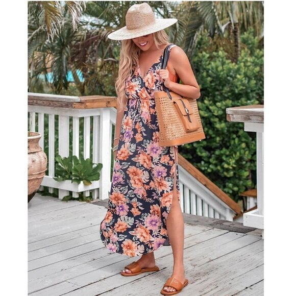 L*SPACE Kenzie Cover Up in Forget Me Not Floral Size Medium - Picture 2 of 12